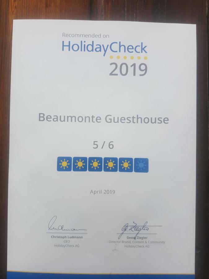 Beaumonte Guesthouse Hermanus Esterno foto